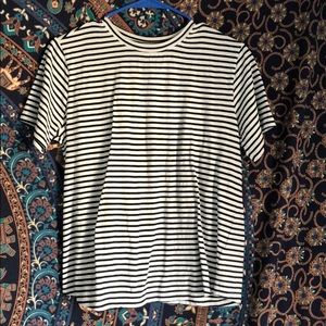 Urban Outfitters Black and White Striped Shirt